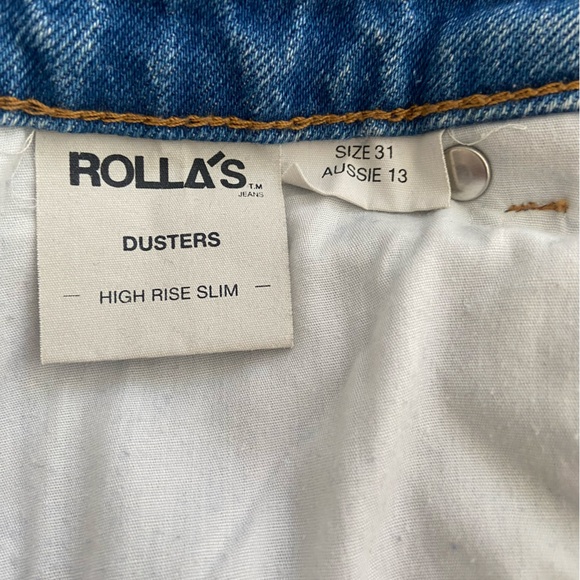ROLLA’S Dusters High-Rise Slim Jeans – Cindy Blue, Size 9/10, EUC - Picture 6 of 11